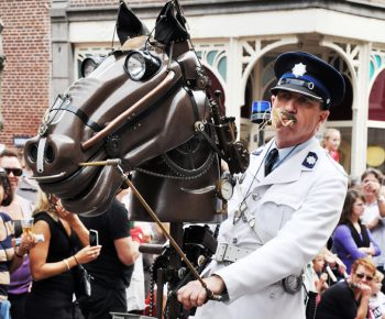 Politie te paard!