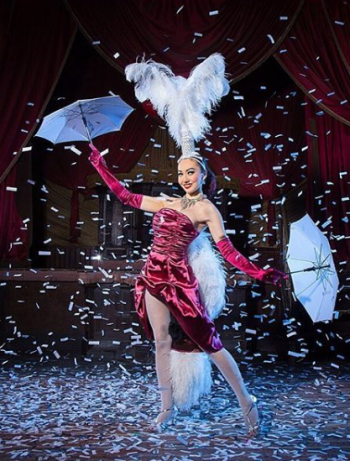 Swinging Umbrellas