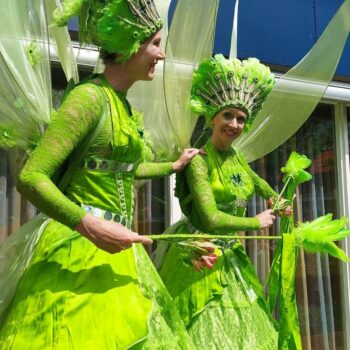 Green Feathers