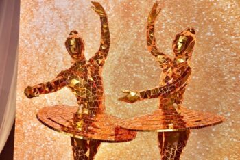 Gold Mirror Ballerina
